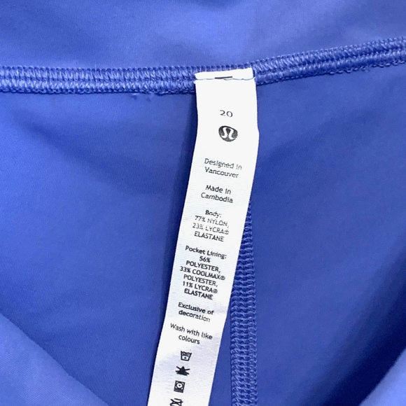 Lululemon Wunder Train High-Rise Tight 28 in Wild Indigo - Picture 6 of 8